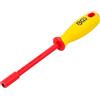 BGS 71081 | Cacciavite e chiave a bussola per elettricisti | esagonale | 5,5 mm | Lunghezza della lama 125 mm