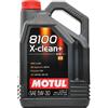 Motul Olio motore Motul 8100 X-CLEAN+ 5W30 LT. 5