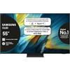 SAMSUNG Smart TV 55'' QE55S95FAEXZT OLED 4K, NQ4 AI Gen4 Processor, 4K AI Upscaling, Glare Free, Dolby Atmos & OTS+, Infinity One Design, 2025