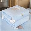 FANSU Coperta Plaid in Flanella Morbida Soffice e Calda Coperta Pile con Stampa Carina per Autunno Inverno, Coperta per Letto Singolo/Matrimoniale, Coperta per Divano (120x200cm,Elefante Blu)