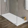 Inbagno Piatto doccia 70x170 filo pavimento Agorà in resina bianco pietra