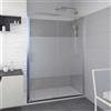 Inbagno Porta doccia nicchia scorrevole 120 cm Icon con vetro serigrafato