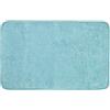 Inbagno Tappeto antiscivolo bagno 45x75 cm verde acqua in poliestere