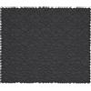 Inbagno Tappeto doccia quadrato antiscivolo in gomma nero 54x54 cm