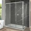 Inbagno Box doccia 70x170 cm con porta scorrevole trasparente H 200 cm Ted