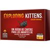 Exploding Kittens | Exploding Kittens | Gioco di Carte per gli Amanti dei Gatti e delle Esplosioni | Da 7 Anni | Da 2 a 5 Giocatori | 15 Minuti per Partita- versione spagnola