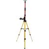 Ausla Asta di Supporto a Livello in Acciaio Inossidabile, Base Regolabile 114-388 Mm, Asta Telescopica per Carichi Pesanti Treppiede a LivelloAsta Telescopicaper Strumenti di
