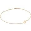 Miore Bracciale Donna Croce con Catena, Diamante taglio brillante Oro Rosa 9 Kt / 375 cm 19