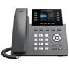 GRANDSTREAM NETWORKS Grandstream GRP-2624 - Wi-Fi IP Phone, 6 account SIP, Porte Gigabit con PoE integrato, Bluetooth