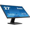 iiyama ProLite T2752MSC-B1 - Monitor a LED - 27 - touchscreen - 1920 x 1080 Full HD (1080p) @ 60 Hz - IPS - 400 cd/m² - 1000:1 - 5 ms - HDMI, DisplayPort - altoparlanti - nero, opaco