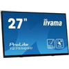 iiyama ProLite T2755QSC-B1 - Monitor a LED - 27 - touchscreen - 2560 x 1440 WQHD @ 75 Hz - IPS - 400 cd/m² - 1000:1 - 5 ms - HDMI, DisplayPort - altoparlanti - nero opaco