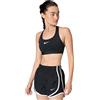 Nike DX6821-010 Swoosh Medium Support Reggiseno Sportivo Donna Black/White Taglia 2XS