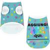 Generic Magliette per Cani Personalizzata Cappotto Cane Personalizzato con Foto Testo Nome Pigiama Cane Personalizzate Divertenti Regali di Halloween e Natale per Cani e Gatti di Piccola e Media Taglia