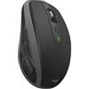Logitech MX Anywhere 2S Bluetooth Edition, Mouse Wireless Multisuperficie, Scorrimento rapido, ricaricabile, portatile e associabile a un massimo di 3 Mac/PC - Grafite