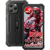 Blackview BV5300Pro Rugged Smartphone Android 14 Telefono Indistruttibile, 12(4+8) GB+64GB/1TB Espandibile, 6580mAh, Cellulare Impermeabile IP68/IP69K, 6,088HD+, 13MP+8MP, NFC/3 Slots/Face ID/OTG/GPS