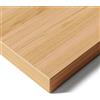 Desktronic Piano da tavolo 140 x 70 cm - Perfetto per scrivanie regolabili in altezza, tavoli da pranzo e altro - Prodotto in Europa - Piano da tavolo robusto e resistente da 25 mm