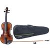 GEWA Set Violino Allegro VL 1 per mancini - 4/4 pronto per suonare, acero massello europeo e abete europeo, verniciato a mano, arco Massaranduba, corde Larsen Aurora, custodia per violino
