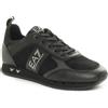Emporio Armani 7 Sneakers Uomo Emporio Armani 7 Black & White Suede Nero