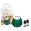 Nasoterapia Kit Aria di Festa Diffusore a Ultrasuoni Ghianda Verde e 2 Oli Essenziali Bio 5 ml