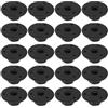 EMSea 20 Pezzi Auto Pavimento Pannello Telaio Paraurti Posteriore Nero Plastica Testa Esagonale Dado Clip OE:07147169847 Compatibile Con BMW MINI X1X3X5X6Z4