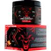 VITASTRONG. Pre Workout Potente 300g, Preworkout Vegan con L Citrullina, Beta Alanina, Caffeina, Taurina, AstraGin, Panax Notoginseng, Vitastrong Pre Workout Made in Italy (24 Porzioni (Confezione da 1), Orange) -