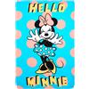 Minni - Minnie Mouse Disney Minni - Coperta plaid in pile 100x150cm