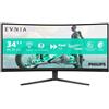 Philips Monitor PC - PHILIPS - Evnia 34M2C3500L - 34 WQHD - Pannello curvo - 180Hz - 0,5