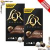 L'OR 50 100 200 ... 500 Capsule Caffè LOR L'OR Forza 9 Compatibile Nespresso