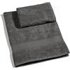 Caleffi Set Asciugamani Bagno con Ospite - 2 Pezzi, 55x105 cm e 40x60 cm, Cotone 100% Morbido e Assorbente, Ideale per Viso, Bagno e Ospitalità - Asciugamani Ospiti