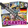 Pokémon Set Di 2 Carte Da Collezione Tedesche Per Pokemon Jumbo Grandi Casuali V/vmax/holo/ex/gx/jumbo Oversized, XXL