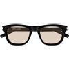 Saint Laurent Occhiali da Sole SL 819 006 Nero/Giallo Donna