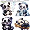 Pannolenci Stampato Panda Boy