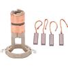 Bediffer Set Spazzole Alternatore, Anello Collettore Generatore 230090, Sostituzione Anello Collettore in Ottone Alternatore per,kit di riparazione per auto
