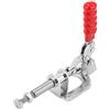 Akozon Morsetti a Ginocchiera Toggle Clamp Ferro zincato Quick Fix Toggle Clamp Holding Fermo Spingere Action Tool mano 370KG(GH-302-FM)