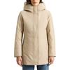 WOOLRICH PARKA BOULDER FAUX FUR - WWOU0724FR - oxford tan