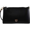 PINKO BORSA A TRACOLLA FLAT HORINZONTAL - 104277A0F1 - nero