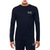 EA7 T-SHIRT A MANICHE LUNGHE - 7M000668AF13739 - blu