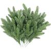Laelfe Rami di Abete Artificiale, Aghi di Pino Piante Rami di Pino Artificiali per Natalizia Ghirlanda Corona Decorazione per la Casa Giardino (30 Pezzi)
