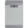 Beko BDFN26430X Lavastoviglie Libera Installazione 14 Coperti Classe Energetica D 6 Programmi Mezzo Carico Flessifibile 59.8 cm PearlInox