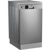 Beko DVS05024X Lavastoviglie Slim Libera Installazione 10 Coperti Classe E 5 Programmi 45 cm Inox