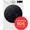 LG F4R5010TSWW Lavatrice 10kg AI DD Classe Energetica A 1400 Giri TurboWash Vapore