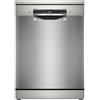 Bosch Serie 6 SMS6ZCI10E Lavastoviglie a libera installazione con top removibile 14 coperti Classe B Rumorosita' 40 dB Home Connect 6 programmi Cestelli MaxiFlex+3' cestello Asciugatura con Zeolite 60 cm Acciaio