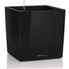 LECHUZA CUBE Premium 50 nero lucido 16569