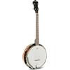 Gewa 505015 Banjo Select 4 Corde, Pelle Originale Remo, con Custodia