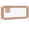 vidaXL Sponda Letto di Sicurezza per Bambini Talpa 140x25cm in Tessuto