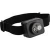 Goshyda Action Camera Montata Sulla Testa, Videocamera Indossabile con Lampada Frontale a LED 1080P, Supporta la Luce di Accensione e Spegnimento con Rilevamento Intelligente, Angolo di