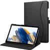 FINTIE Custodia per Samsung Galaxy Tab A8 10.5'' 2022 SM-X200/X205/X207, Multi-angli Stand Case Cover con Tasca Auto Sveglia/Sonno, Nero