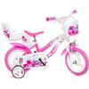 DINO BIKES Bicicletta 12 per Bambine con Rotelle Stabilizzatrici - REGISTRATI! SCOPRI ALTRE PROMO