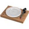 PRO-JECT X2 B WALNUT + TESTINA ORTOFON QUINTET RED NUOVO
