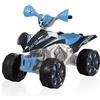SUN&SPORT Quad elettrico 6v per bambini con acceleratore a pedale e ruote antiscivolo